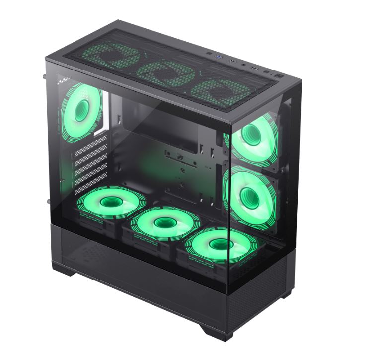 Matériels informatique boitier GameMAX Vista MB Noir infinytech Réunion 02