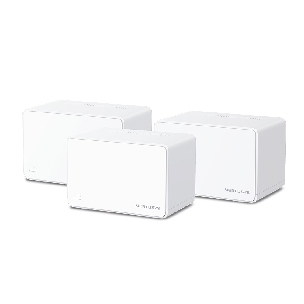Matériels informatique système WiFi 6 Mesh MERCUSYS H80X AX3000 Pack 3 infinytech Réunion 01