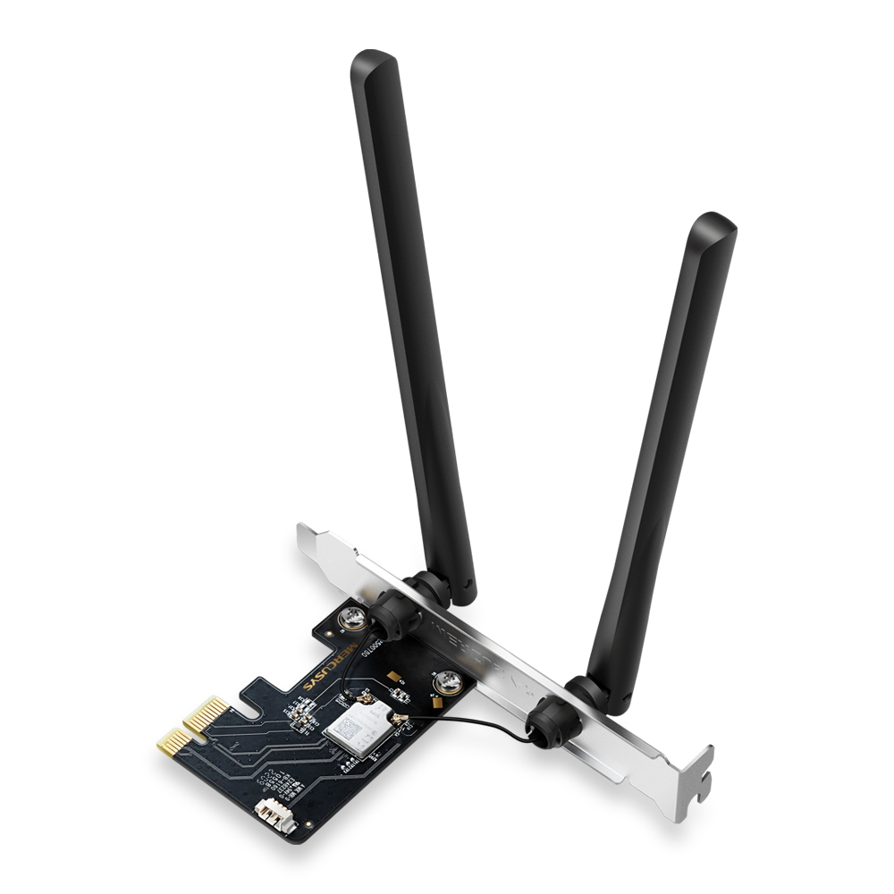 Matériels informatique adaptateur PCIe WiFi 6E et Bluetooth MERCUSYS AXE5400 infinytech Réunion 01