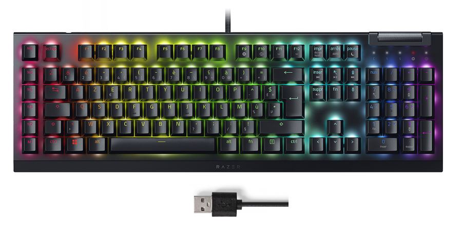 Matériels informatique clavier RAZER BlackWidow V4 X infinytech Réunion 01