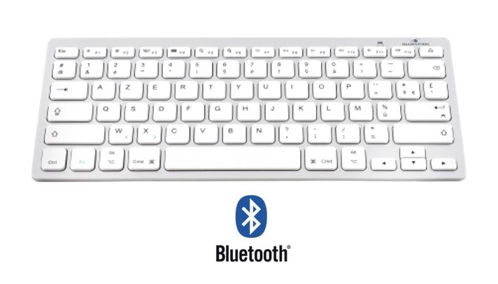 Matériels informatique clavier BLUESTORK KB Mini pour Mac Bluetooth Blanc infinytech Réunion 01