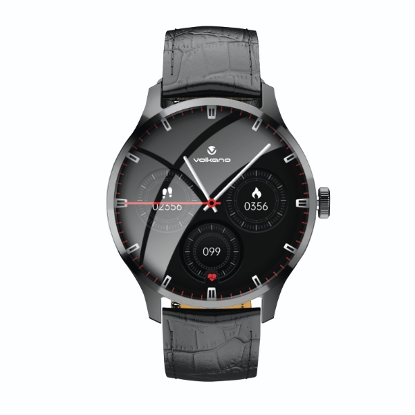 Objets connectés montre connectée VOLKANO VK-5087-BK Career Series Noire infinytech Réunion 01