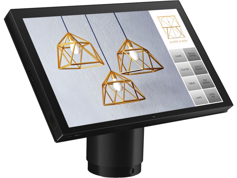 Matériels informatique terminal de point de vente HP Engage One Pro 5T8J3EA infinytech Réunion 03