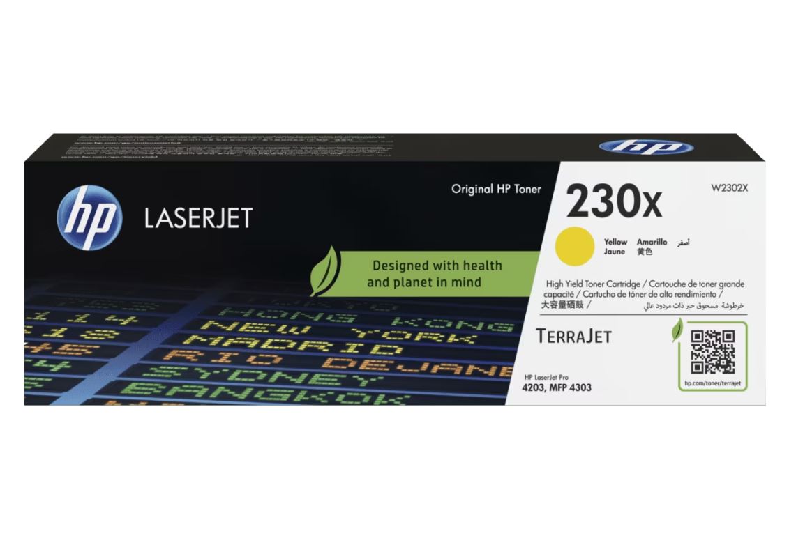 Consommables informatique toner HP 230X Jaune W2302X infinytech Réunion 01