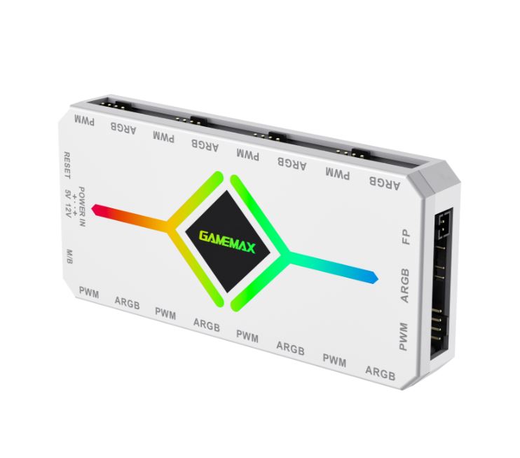Matériels informatique contrôleur GAMEMAX V4.0 ARGB PWM infinytech Réunion 01