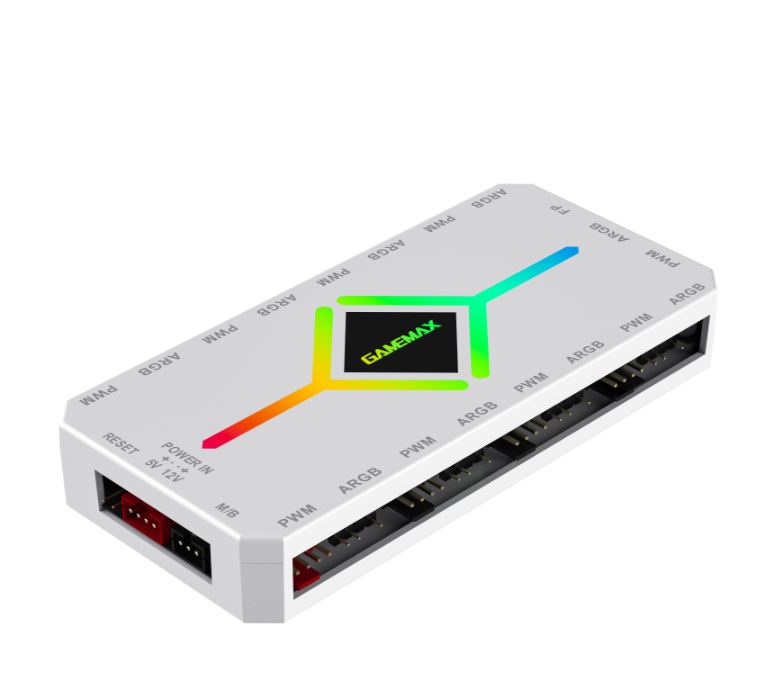 Matériels informatique contrôleur GAMEMAX V4.0 ARGB PWM infinytech Réunion 02