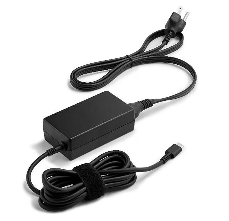 Matériels informatique Adaptateur secteur HP USB-C LC HP 65 Watts infinytech Réunion 01