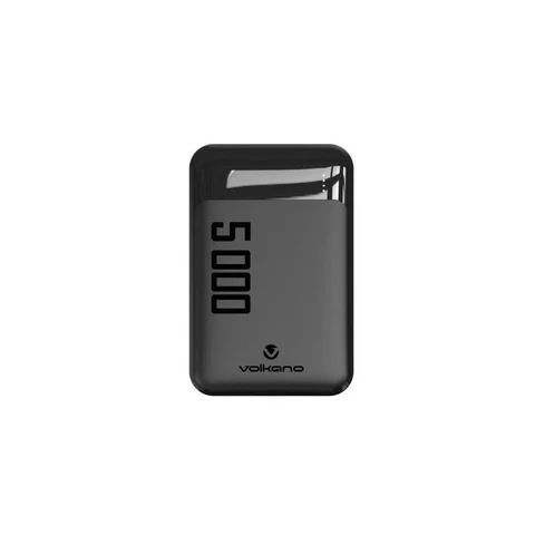 Accessoires téléphonie powerbank VOLKANO VK-9020-BK Punch Series 5000 mAh Noire infinytech Réunion 01