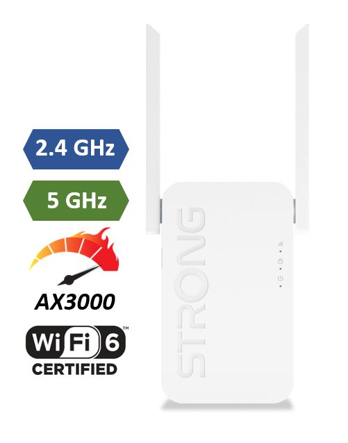 Matériels informatique répéteur Wi-Fi 6 STRONG AX3000 infinytech Réunion 01
