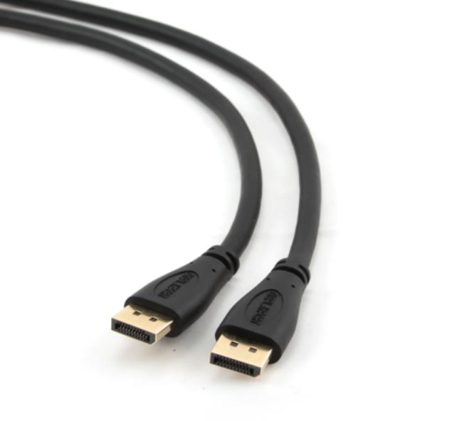 Matériels informatique câble DisplayPort 1.2 Mâle Mâle 4K 1m Noir infinytech Réunion 01