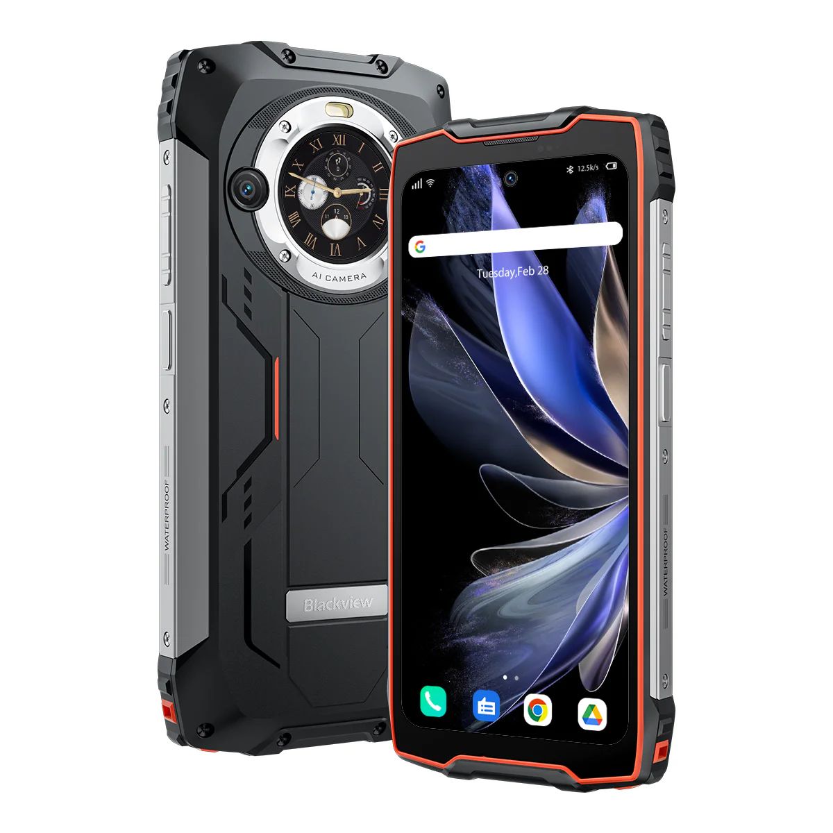 Téléphonie mobile smartphone BLACKVIEW BV9300 Pro Orange infinytech Réunion 05