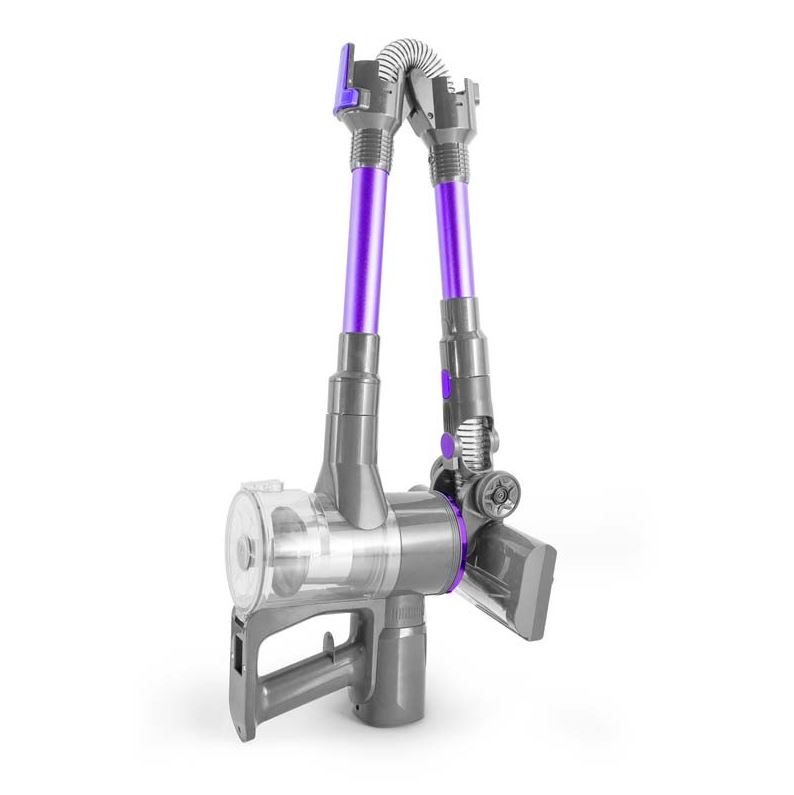 Petit électroménager aspirateur balai sans fil VORTEX F17 Gris infinytech Réunion 05