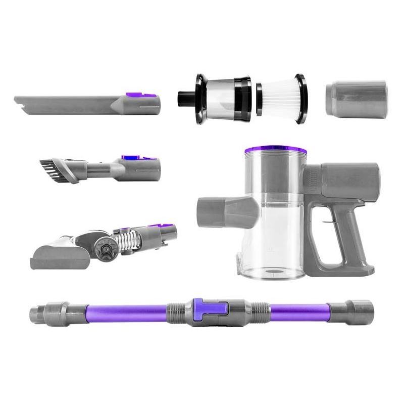 Aspirateur balai sans fil VORTEX F17 Gris infinytech-reunion