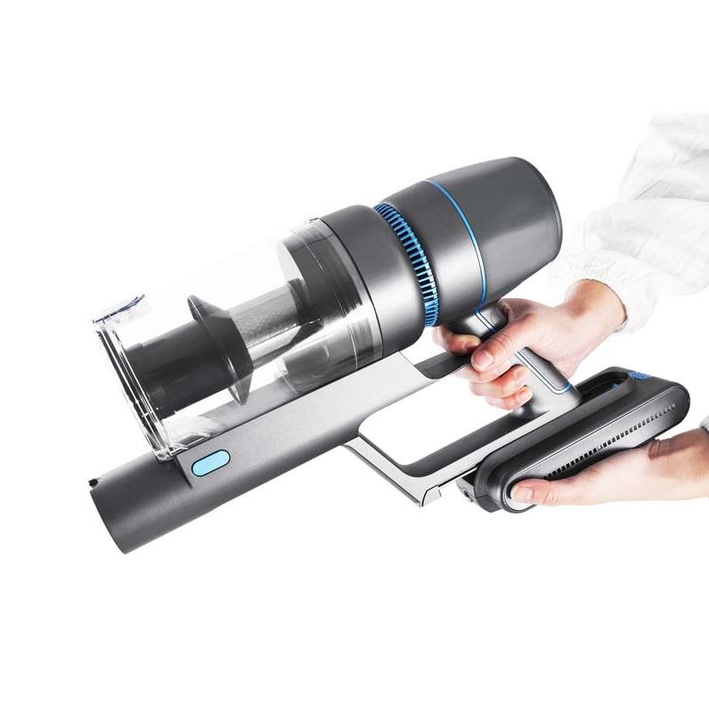 Petit électroménager aspirateur balai sans fil VORTEX F45 Bleu infinytech Réunion 05