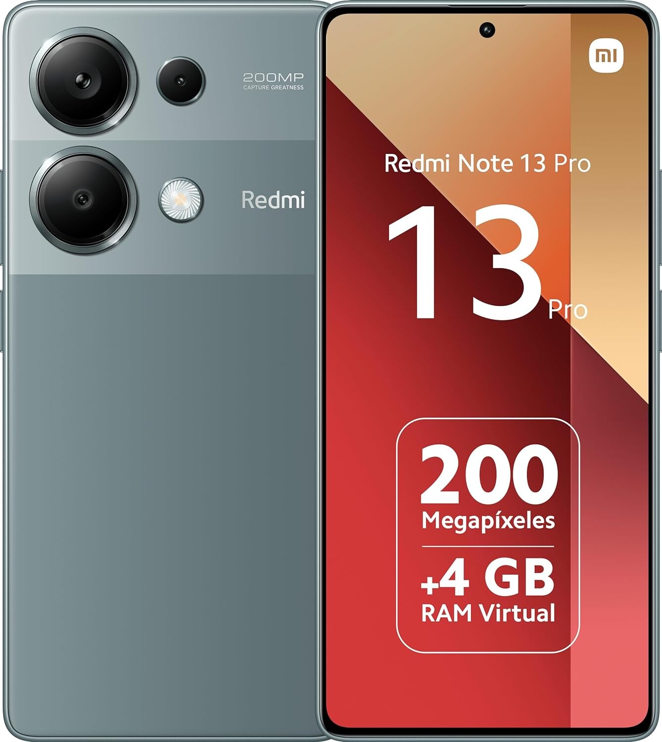 Téléphonie mobile XIAOMI Redmi Note 13 Pro 12Go 512Go 6,67 Vert 5G IP54 infinytech Réunion 01