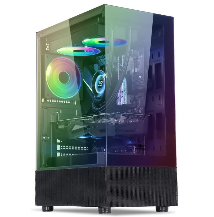 Matériels informatique boitier SPIRIT of GAMER Spectra Dark infinytech Réunion 01