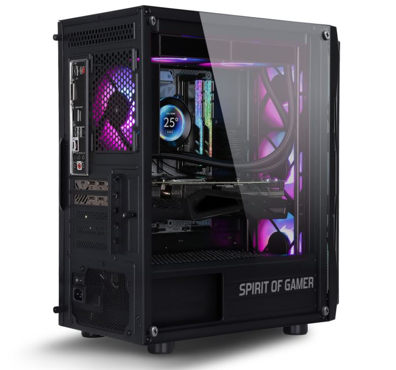 Matériels informatique boitier SPIRIT of GAMER Rogue 7 infinytech Réunion 03