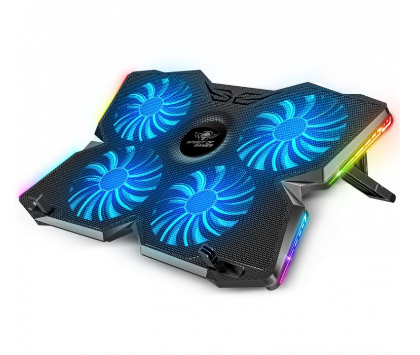 Matériels informatique support ventilé SPIRIT OF GAMER AirBlade 500 RGB infinytech Réunion 01