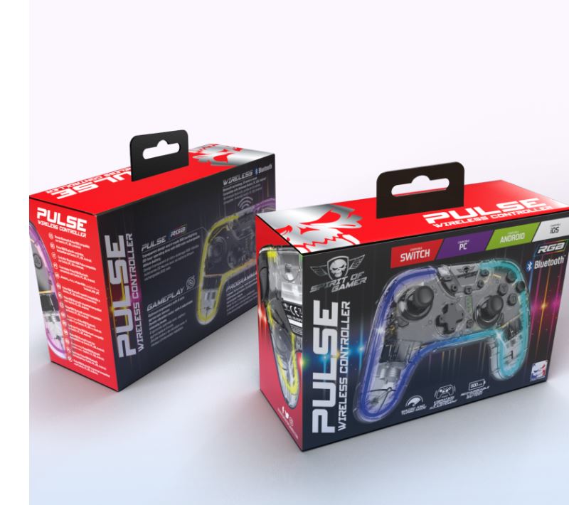 Matériels informatique manette SPIRIT of GAMER Pulse Bluetooth infinytech Réunion 03