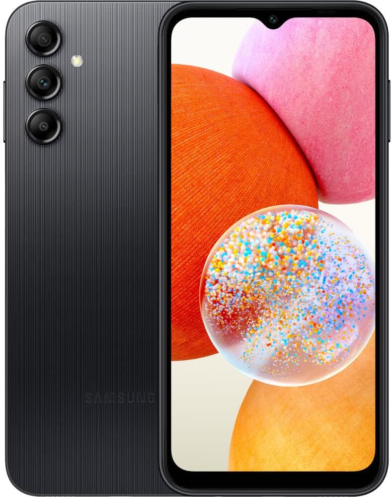 Téléphonie mobile smartphone SAMSUNG A14 A145R 4Go 64Go Noir infinytech Réunion 01