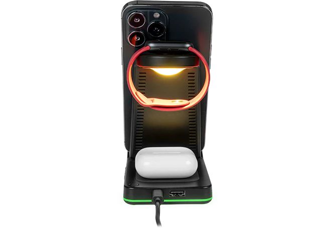 Réveil lumineux et Station de charges THOMSON CL750IA Compatible Apple infinytech Réunion 03