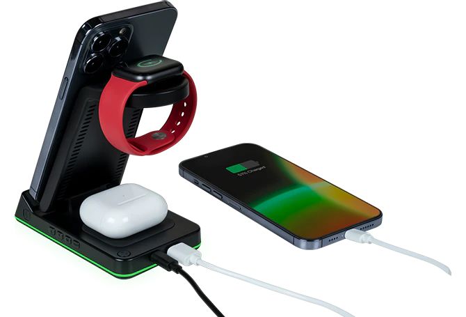 Réveil lumineux et Station de charges THOMSON CL750IA Compatible Apple infinytech Réunion 05