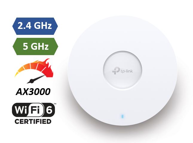 Matériels informatique point d'accès Wi-Fi 6 TP-LINK EAP653 AX3000 infinytech Réunion 01