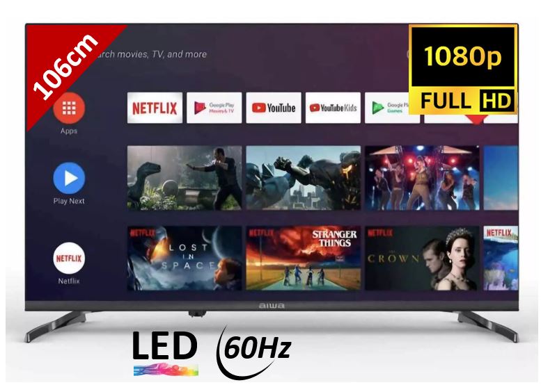 Matériels vidéo TV LED AIWA WS-431NF 42 pouces 106cm infinytech Réunion 01