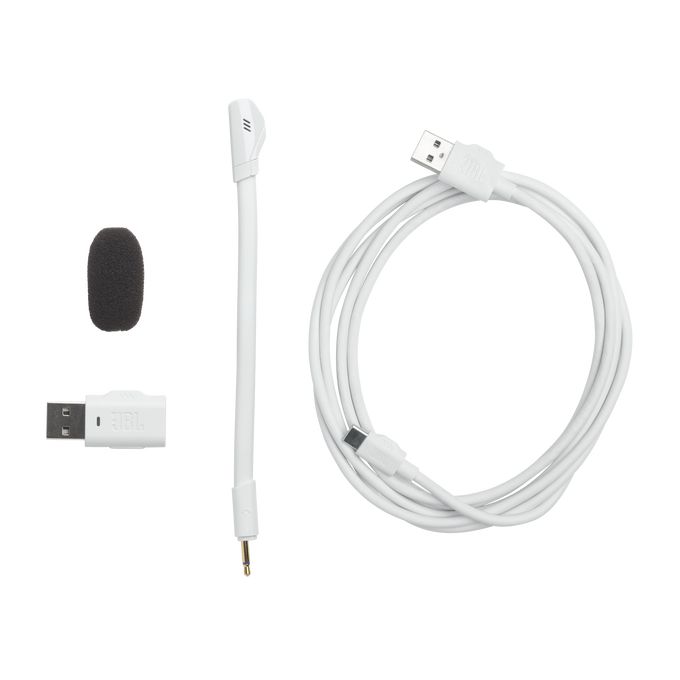 Matériels audio JBL Quantum 360P Console Wireless Blanc infinytech Réunion 07