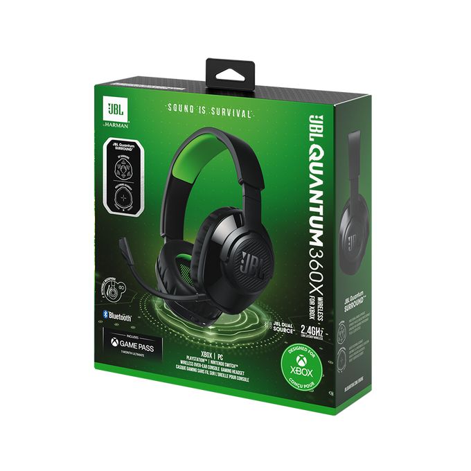 Matériels audio casque micro JBL Quantum 360X Wireless for XBOX infinytech Réunion 07