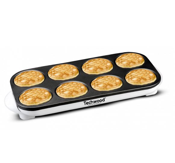 Petit électroménager Crêpière pour Mini crêpes TECHWOOD TCP-800 Pancakes par 8 infinytech Réunion 01