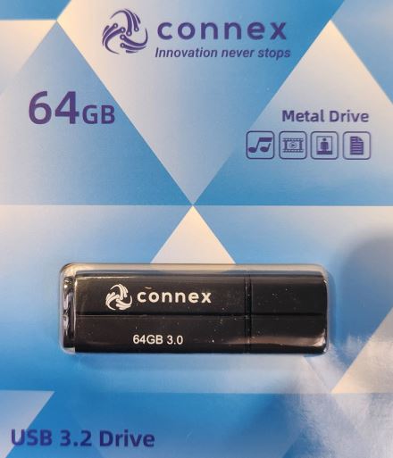 Matériels informatique clé USB 3.0 CONNEX 64Go infinytech Réunion 01