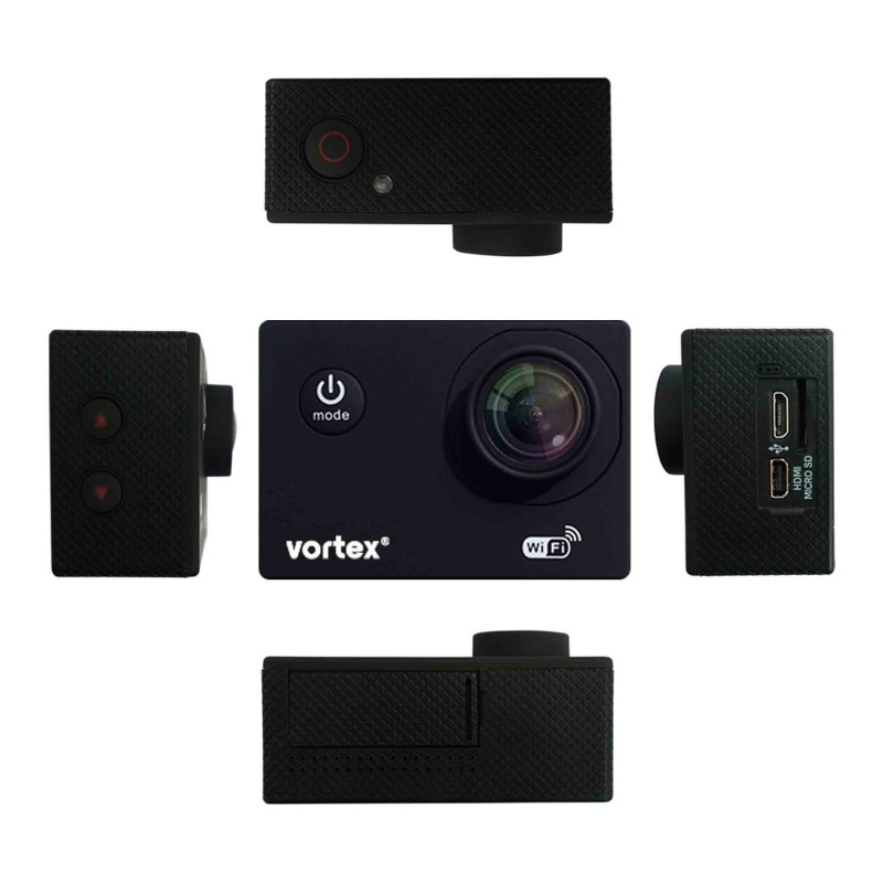 Matériels vidéo caméra sport VORTEX X Cam2 Full HD 1080p infinytech Réunion 05