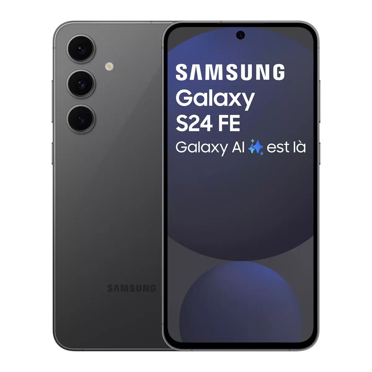 Téléphonie mobile smartphone SAMSUNG Galaxy S24FE 8Go 128Go S721B 5G Noir infinytech Réunion 01