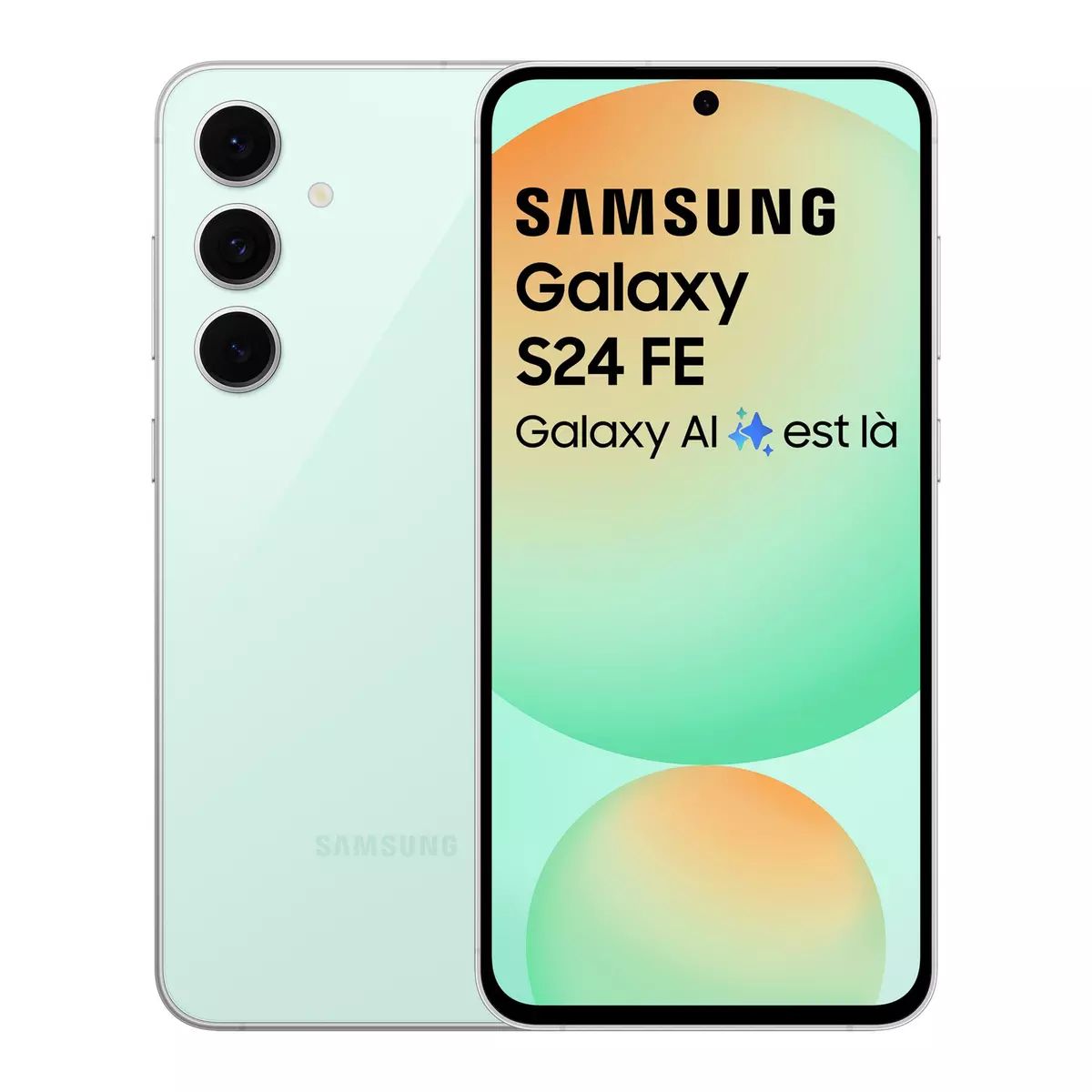 Téléphonie mobile smartphone SAMSUNG Galaxy S24FE 8Go 128Go S721B 5G Vert infinytech Réunion 01