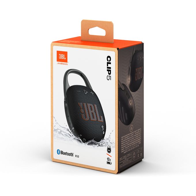 Matériels audio enceinte nomade JBL Clip 5 Noire infinytech Réunion 05