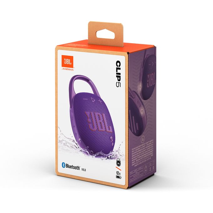 Matériels audio enceinte nomade JBL Clip 5 Violet infinytech Réunion 05