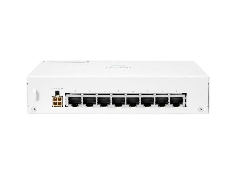 Matériels informatique switch HP Aruba Instant On 1430 8G classe4 PoE 64W infinytech Réunion 02