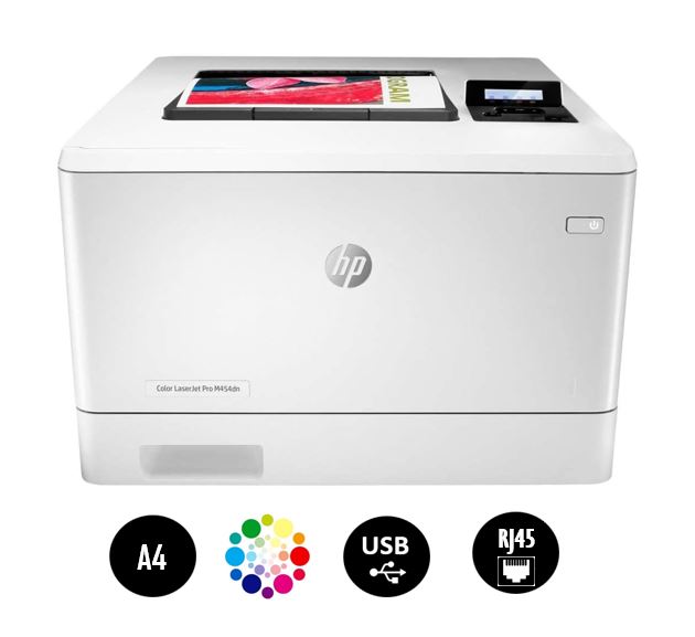 Matériels informatique Laser Couleur HP LaserJet Pro M454dn Réseau infinytech Réunion 11