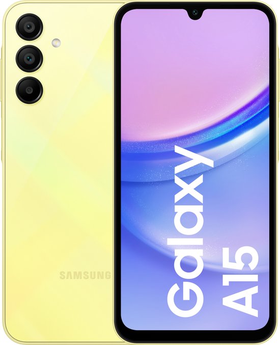 Téléphonie mobile smartphone SAMSUNG Galaxy A15 A155F 4Go 128Go Jaune infinytech Réunion 01