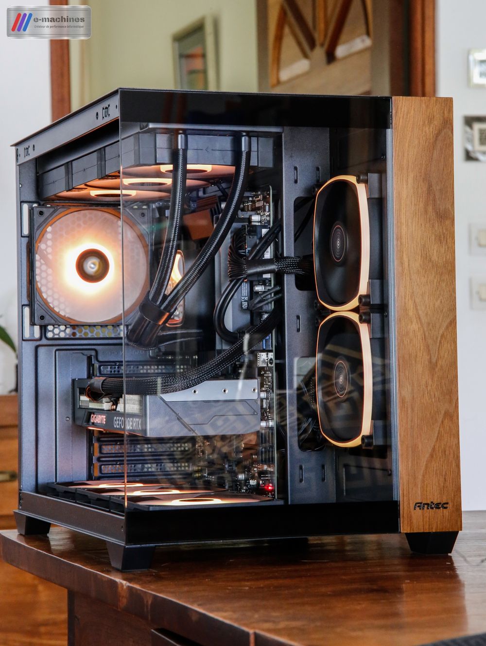 Cube ANTEC CX 800 ARGB Wood I5 14600KF et RTX 4070Ti SUPER 16go infinytech Réunion 05