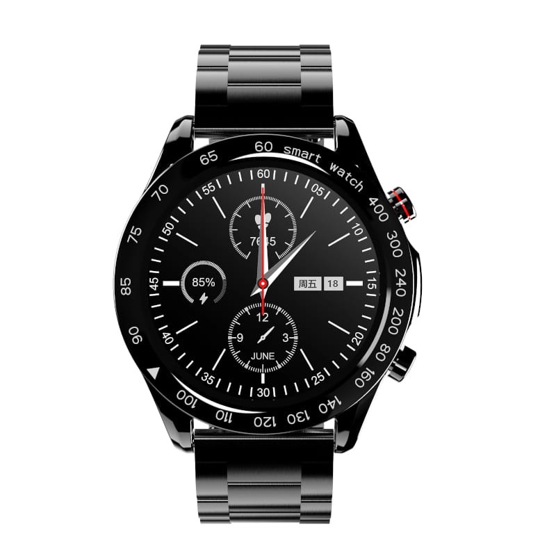 Montre Connectée Round Noire - Bigben