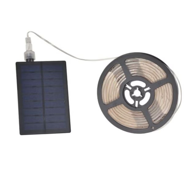 Accessoires ruban LED extérieur solaire GEEK MONKEY 5m infinytech Réunion 01