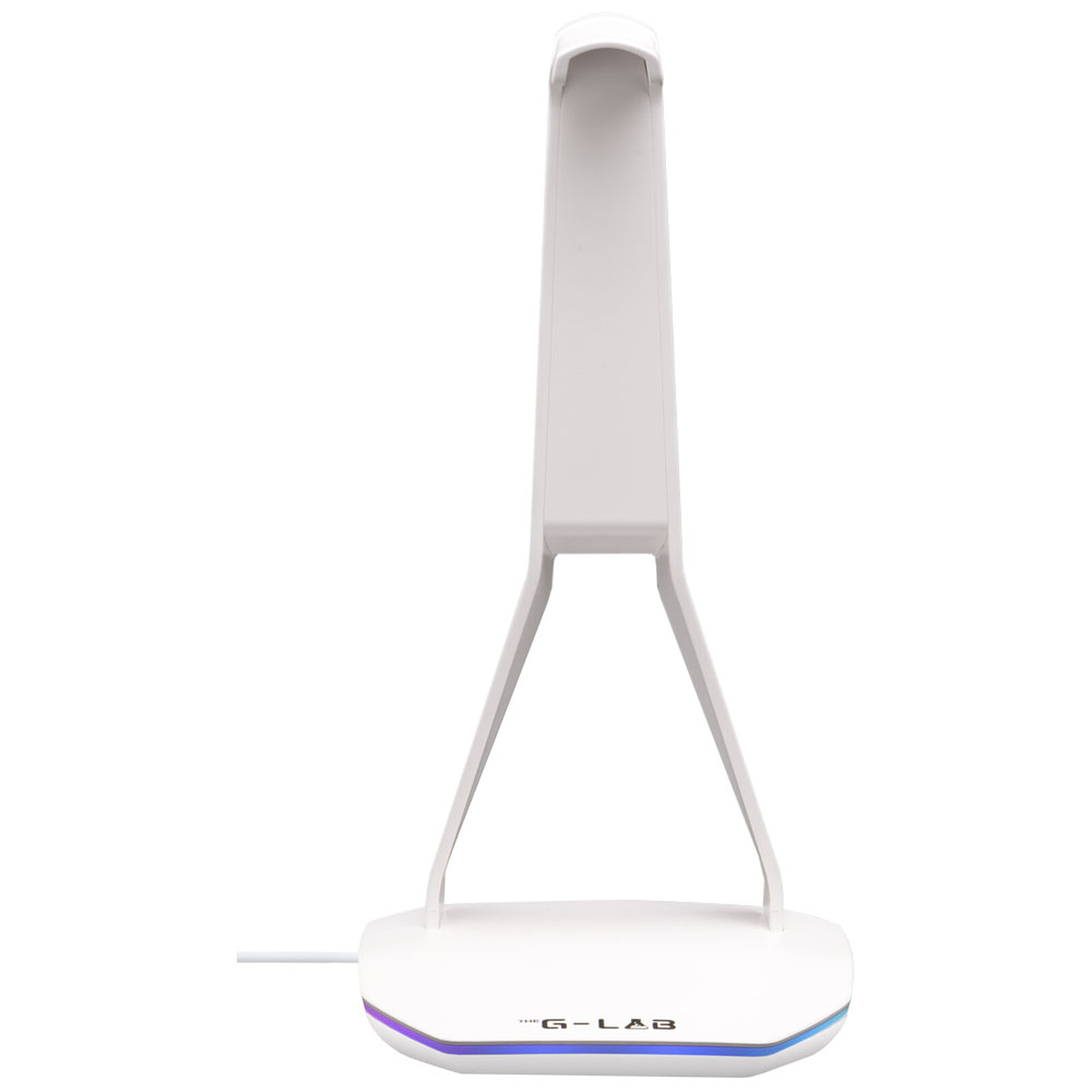 Matériels informatique support casque The G-Lab K-Stand Hydrogen Blanc infinytech Réunion 02