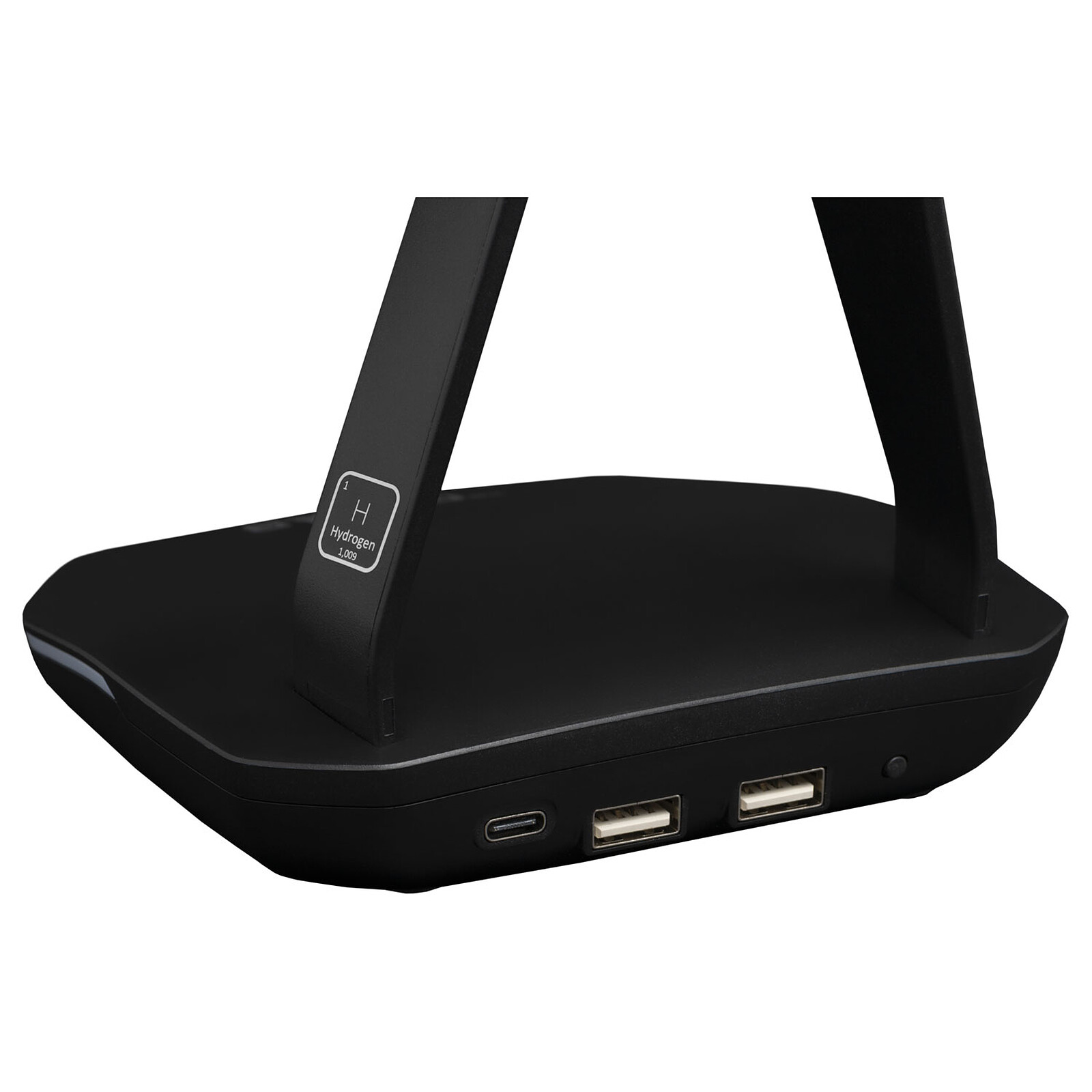 Matériels informatique support casque The G-Lab K-Stand Hydrogen Noir infinytech Réunion 03