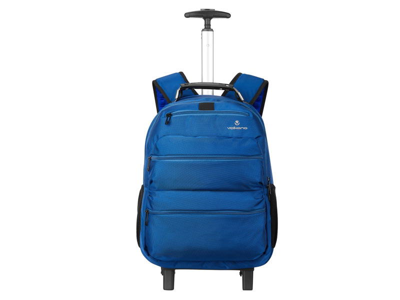 Accessoires informatique trolley VOLKANO VK-7132-BL Harrier Trolley Steel Blue infinytech Réunion 02