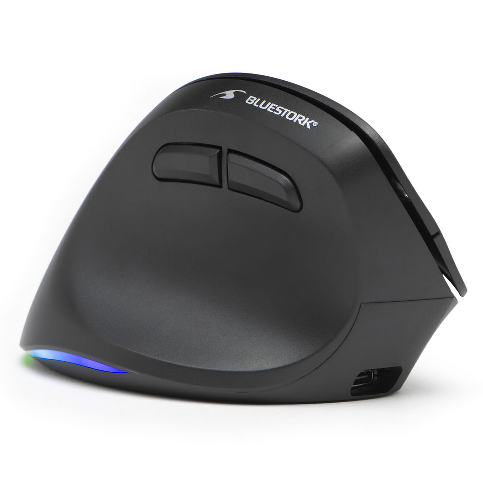 Matériels informatique souris ergo verticale BLUESTORK Ergo Lumi Sans Fil Gaucher infinytech Réunion 04