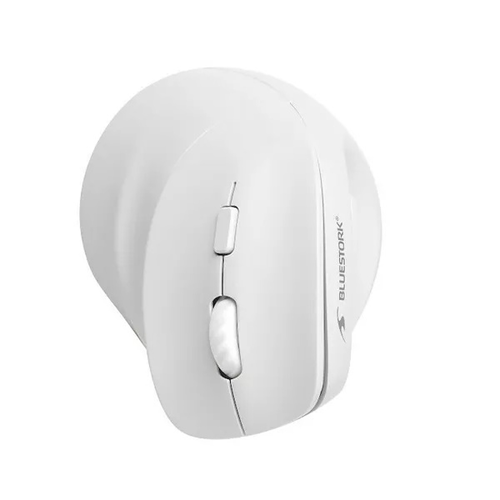 Matériels informatique souris ergo verticale BLUESTORK Ergo Lumi Sans Fil Droitier Blanche infinytech Réunion 04