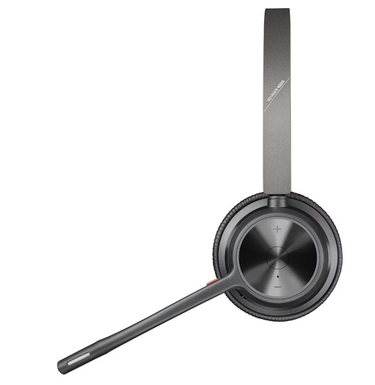 Matériels audio casque micro POLY Voyager 4320 USB-C avec dongle et base de chargement infinytech Réunion 03