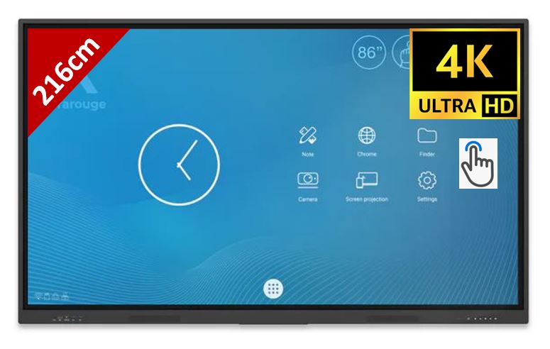 Matériels vidéo écran intéractif SPEECHI Touch ST-86-UHD-AND-K-007 Infrarouge infinytech Réunion 01